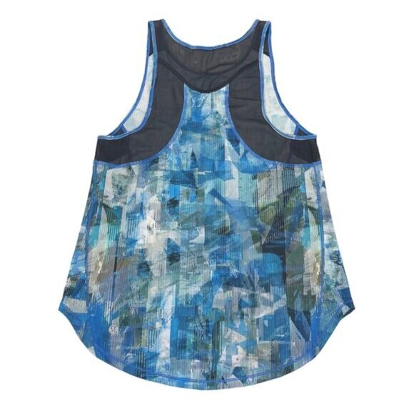 LULULEMON Sculpt Tank II Sz 2 Sun Dazed Multi Blue Super Dark - Picture 5 of 6